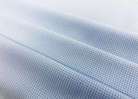 Искривление ткани рубашки 100% полиэстер вязать ясно для проверок работника голубых