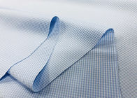 Искривление ткани рубашки 100% полиэстер вязать ясно для проверок работника голубых