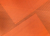 Ткань сетки 110ГСМ полиэстер для безопасности дорожного движения подкладки носки спорт одевает неоновый апельсин