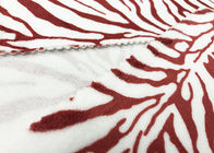 Ткань бархата 210ГСМ полиэстер/поли ткань ватки для домашних нашивок зебры ткани
