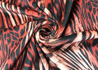 Ткань бархата полиэстера 260GSM Velboa для ширины Одевать Тигра Картину 150cm дам
