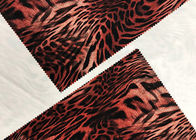 Ткань бархата полиэстера 260GSM Velboa для ширины Одевать Тигра Картину 150cm дам