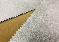Кожаное 100% полиэстер влияния чувствовало серый цвет ткани для подушек проектов драпирования
