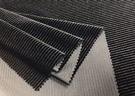 Стретчь ткань корд 93% полиэстер 220ГСМ для черноты софы одежды