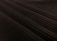 Напечатанная ткань корд модная для одежды Пилловс темный Браун 235ГСМ
