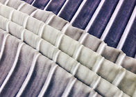 290ГСМ 93% напечатало Плеат Вельбоа ткани полиэстера для Обхода Градиента Сирени дам
