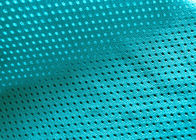ткань сетки бабочки 93% полиэстер 140ГСМ для спорт носит синь бирюзы подкладки