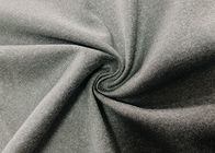 210ГСМ греют ткань Книт утка 100% полиэстер почищенную щеткой задней стороной поли для серого цвета Хеатер одежд
