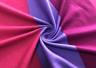 Стретчь 92% полиэстер 170ГСМ печатая ткань для спорт носит розовый пурпур