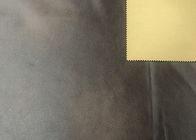 Высокой отметки темного Брауна 400ГСМ 100 полиэстер стиль материальной элегантный кожаный