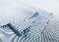 Работайте ткань рубашки 100% полиэстер 130ГСМ/случайным связанные искривлением нашивки ткани голубые