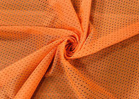 Ткань сетки 110ГСМ полиэстер для безопасности дорожного движения подкладки носки спорт одевает неоновый апельсин