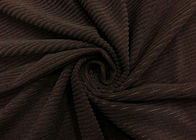 Напечатанная ткань корд модная для одежды Пилловс темный Браун 235ГСМ