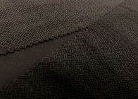 супер мягкое зерно темный Браун ткани т бархата прогара простирания 165ГСМ 150км