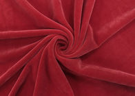 Стретчь супер мягкая темнота ткани бархата 240ГСМ - красное 8 лайкра 92 полиэстер