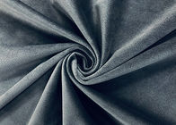 Мягкие 100 процентов ткани 240ГСМ бархата полиэстера микро- для домашнего серого цвета ткани