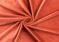 мягкий красный цвет кирпича ткани игрушки плюша 205ГСМ 100 процентов материала полиэстера
