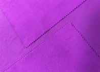 210ГСМ почистило ткань щеткой Книт 100 процентов полиэстера для аксессуаров фиолетовых