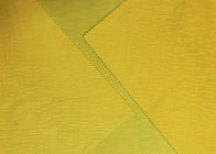 мягкое 100% полиэстер 210ГСМ выбило ткань бархата картины микро- - желтый цвет