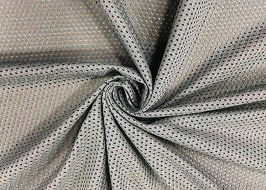 Бреатабле ткань сетки полиэстера 120ГСМ для цвета серого цвета стула офиса сумки спортзала
