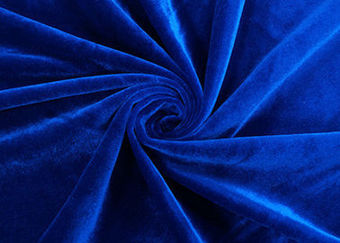 ткань игрушки плюша 250ГСМ/мягко искривление ткани плюша связала цвет королевской сини